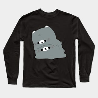 American Shorthair Cat Couple Long Sleeve T-Shirt
